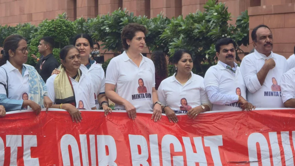Congress Protests Across States Against CEC Over SIR