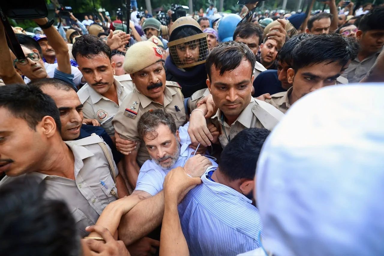 Rahul Gandhi Detained, Freed as NEET Protest Swells