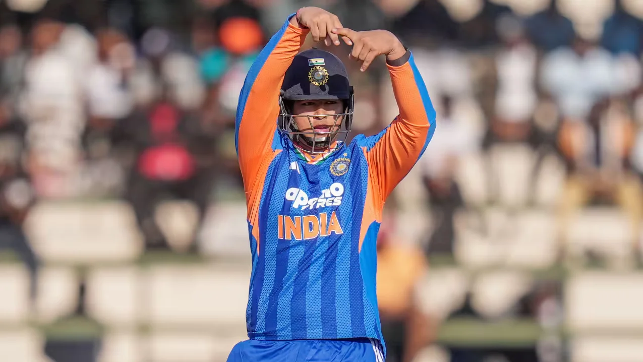 Sooryavanshi's 18-Ball Fifty Powers India Past Zimbabwe
